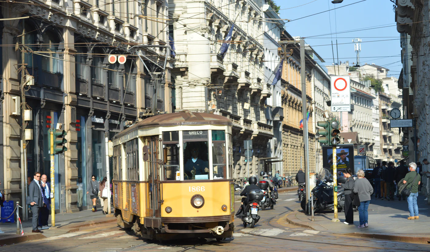 Tram a Milano